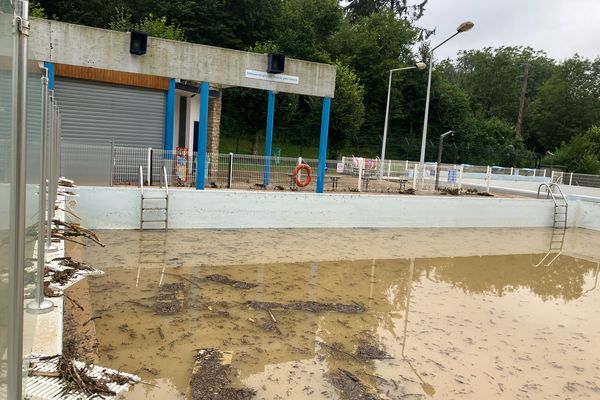 Fin de saison pour la piscine municpale de Bellot.