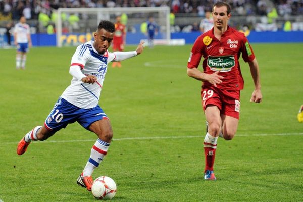 Alors en Ligue 1, Brest affrontait les plus grands clubs comme ici face à l'Olympique Lyonnais le 21 octobre 2012