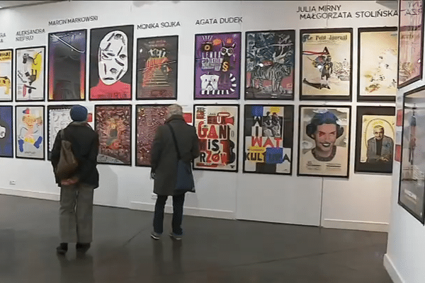 Une exposition autour de la Pologne s'est tenue en 2018 au Centre du graphisme d'Echirolles, en Isère.