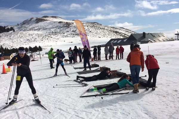 Ski de fond et tir, un premier biathlon régional à Prat de Bouc dans le Cantal