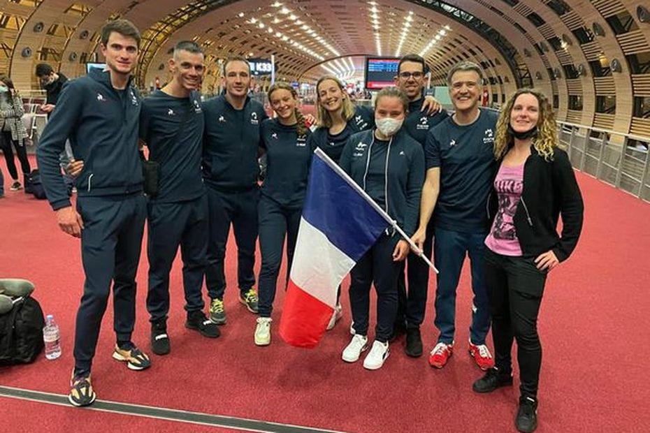 Théo and Marie, gold medalists at the Deaflympics