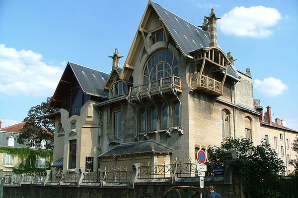 Extérieur de la Villa Majorelle - Nancy (Meurthe et Moselle) 