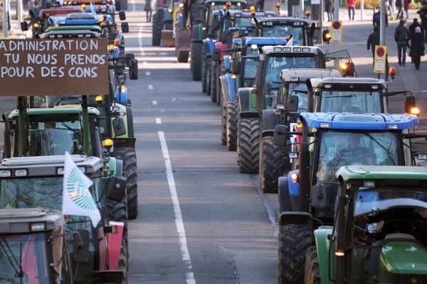 Les actions des agriculteurs vont perturber la circulation.