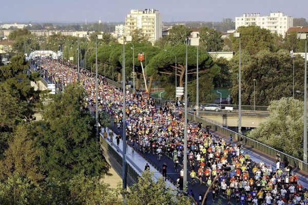 Le marathon de Toulouse en 2017