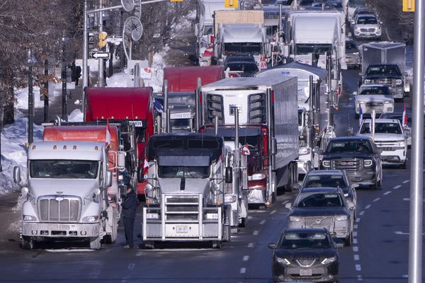 Les camionneurs canadiens ont bloqué Ottawa pendant plusieurs jours.