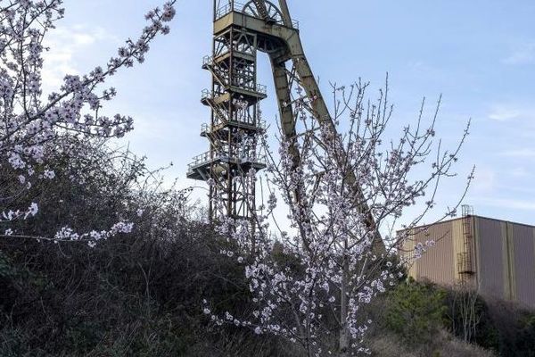 Le site de l'ancienne mine d'or de Salsigne (Aude), fermé en 2004, et pollué à l'arsenic - 4 mars 2019.