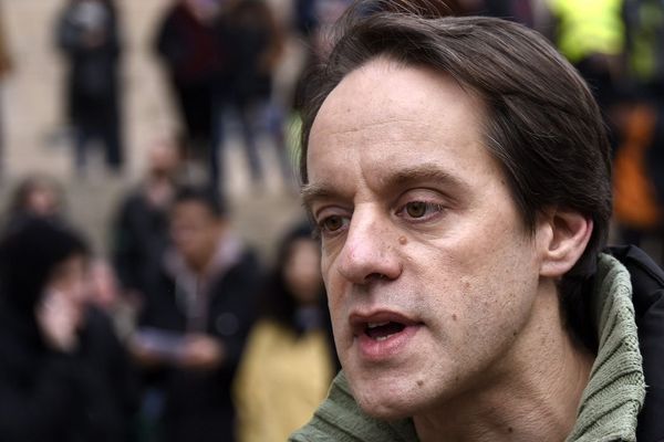 Le président des Amis de la terre, Florent Compain s'était porté avec 74 autres personnes co-organisateur de la marche pour le climat de Nancy.