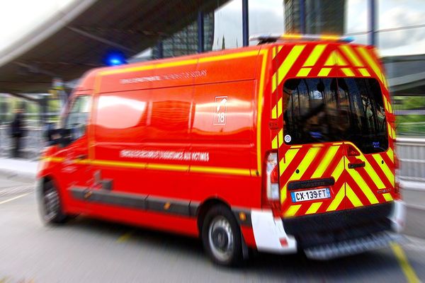 Les pompiers du Rhône, tout proche, ont secouru la jaune fille.