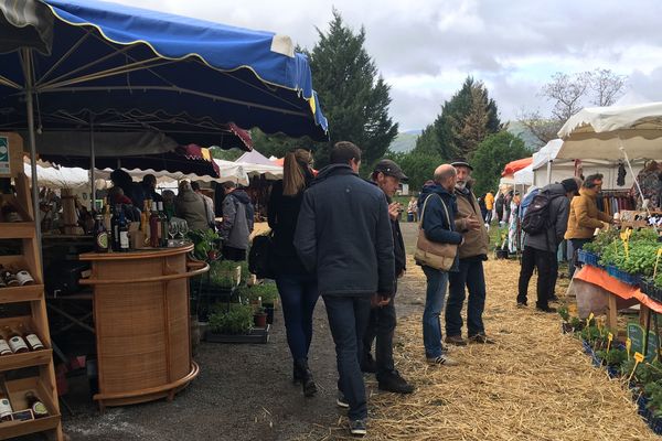 Pas moins de 143 exposants sont présents pour cette 13e édition de la foire Pollen de Blanzat dans le Puy-de-Dôme.