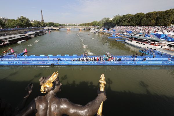 L'entraînement de triathlon est reporté. (Illustration)