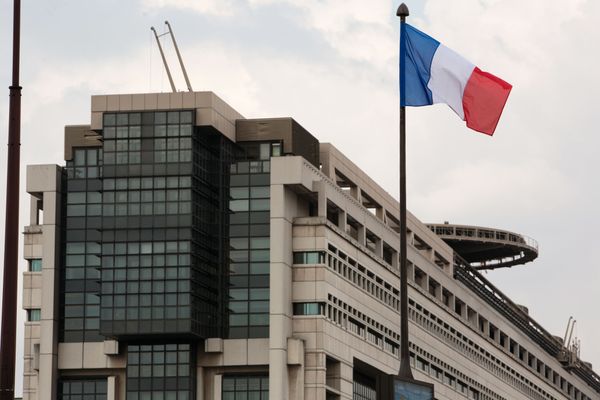 Le ministère de l'Economie, à Paris