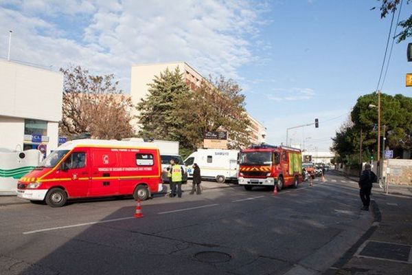 L'accident s'est produit peu avant 14h30, avenue de la Rose.