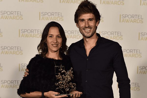 Guillaume Néry et Julie Gauthier lauréats du prix découverte.