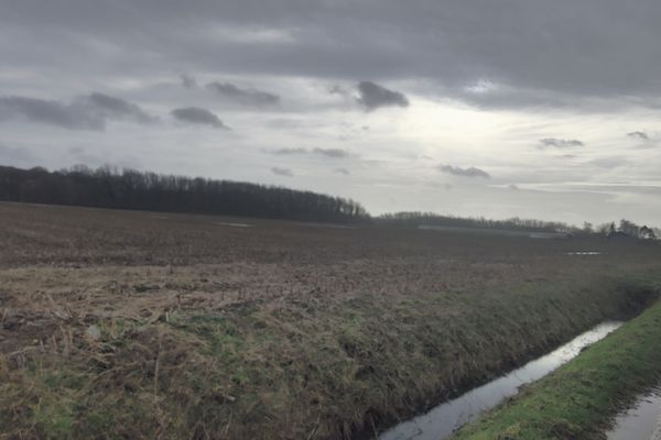 Temps gris et sec le matin (Verlinghem 59)