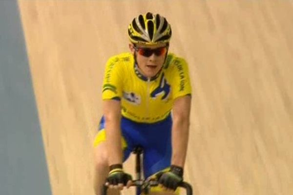 Thomas Boudat au vélodrome couvert de Roubaix