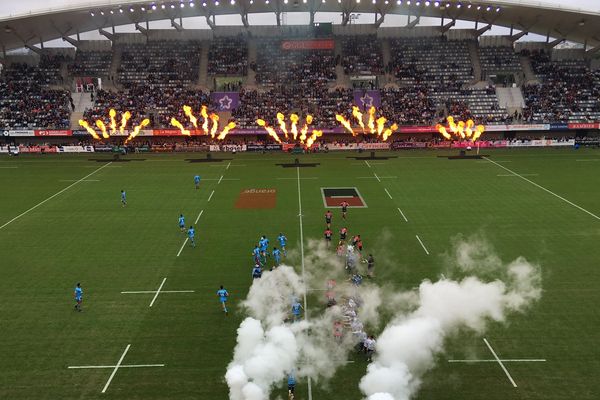 Montpellier - derby MHR-Stade Toulousain au GGL Stadium - 19 octobre 2019.