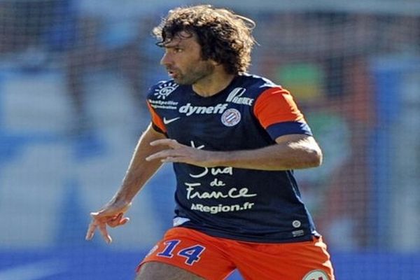 Montpellier - Romain Pitau - milieu de terrain du MHSC - août 2012.