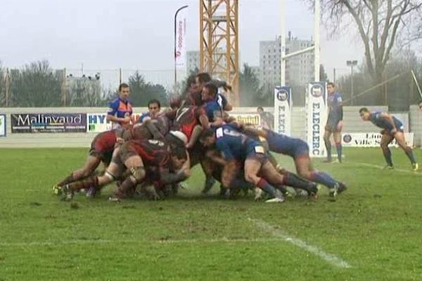 Le derby Limoges-Saint-Junien s'est conclu par la victoire de Limoges, dimanche 27 janvier 2013