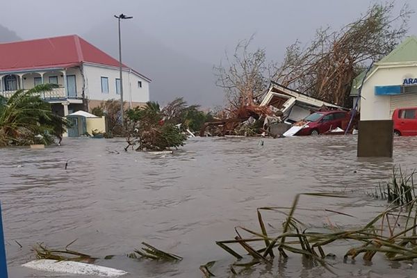 Irma a ravagé près de 95% de l'île Saint Martin