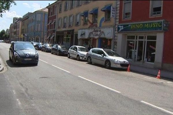 C'est ici qu'a eu lieu l'arrestation à Belfort