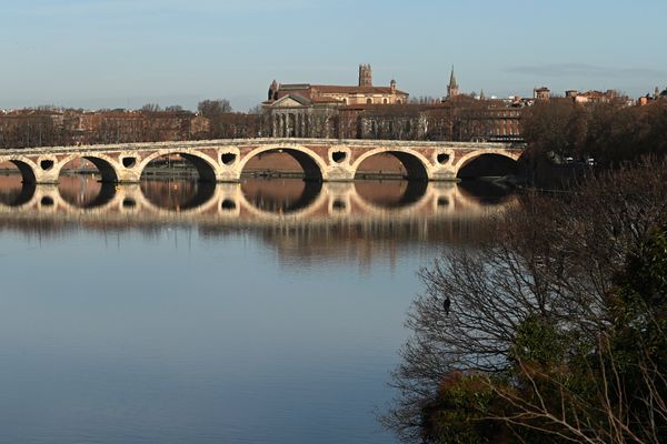 La Garonne prend sa source dans les Pyrnées et coule sur 529 km2, avant de se jeter dans l'océan Atlantique.