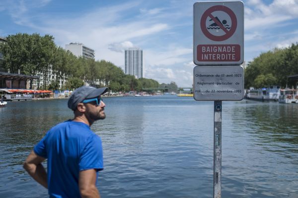 Le bassin de La Villette, à Paris.