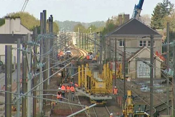 200 personnes travaillent depuis mardi pour moderniser la gare et les voies à Yvetot