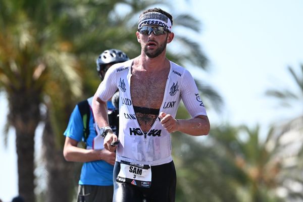 Le triathlète français Sam Laidlow a franchi le premier la ligne d'arrivée de l'Ironman, qui se déroulait pour la première fois à Nice ce dimanche.