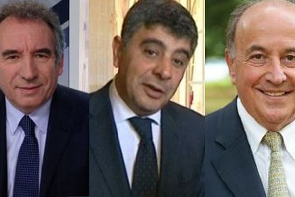 François Bayrou - David Habib - Yves Urieta