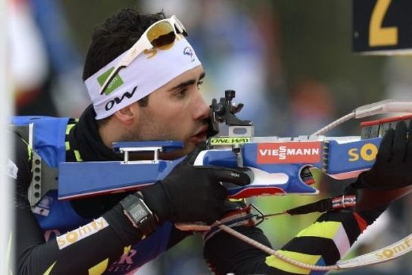 Martin Fourcade au tir