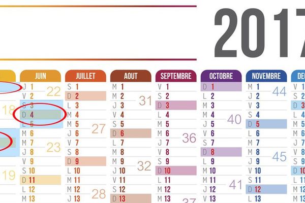 Les jours fériés de l'année 2017 tombent plutôt bien 