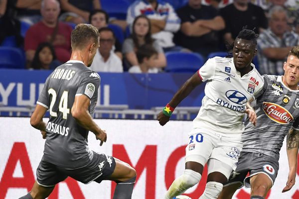 Le SCO Angers s'est débattu contre l'OL le 16 août. 