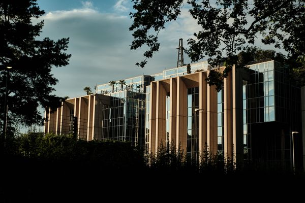 Le siège d'Interpol, à la Cité internationale de Lyon (6e arrondissement).