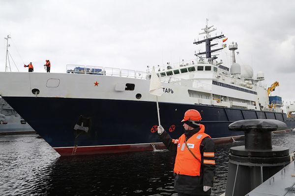 Le navire russe Yantar a croisé dans les eaux de la Manche le mercredi 13 septembre 2021.