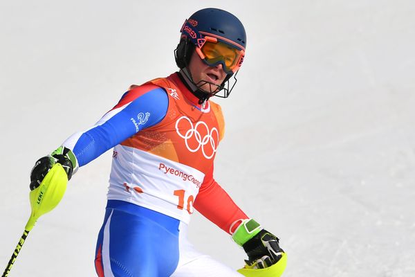 Alexis Pinturault termine 5ème du slalom.