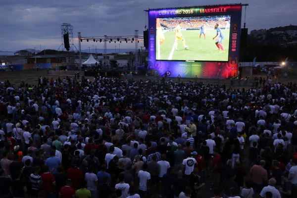  Euro 2016: Marseille: affluence record attendue à la fan zone, dispositif policier renforcé