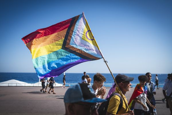 Nice est-elle une ville inclusive pour les personnes LGBTQIA+ ? (ici la marche des fiertés le 9 juillet 2023, photo d'illustration)