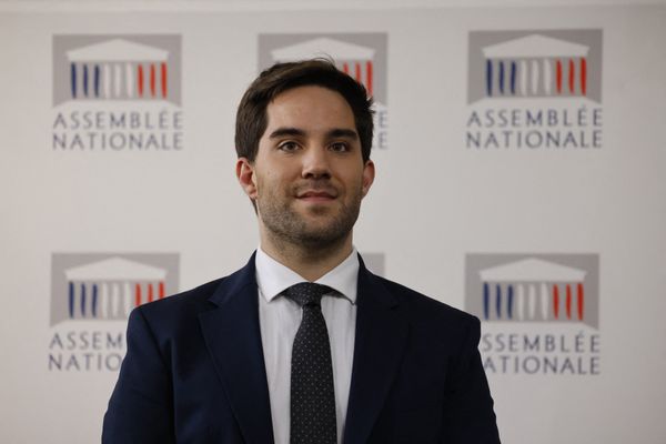 Thomas Ménagé à l'Assemblée nationale