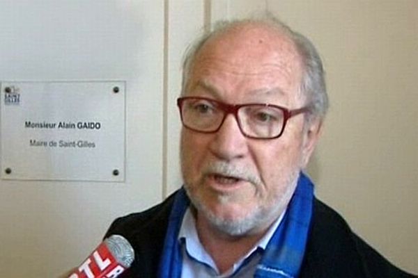 Alain Gaido, maire sortant PS de Saint-Gilles dans le Gard - 24 mars 2014.