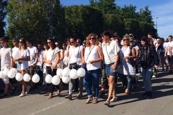 Rassemblement silencieux et discret à Treillières en mémoire de Steve 