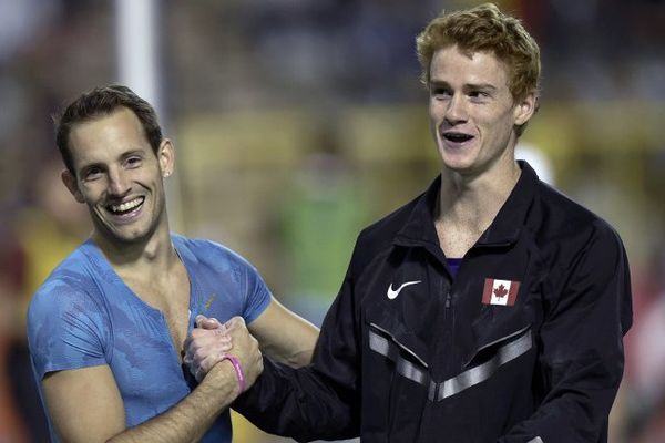 Renaud Lavillenie et Shawn Barber.