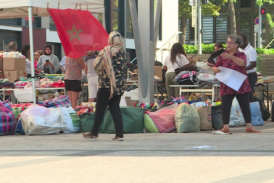 Massive Donations Pour in to Aid Morocco Earthquake Victims in Dijon- Collection Point Sets up in Grésilles District