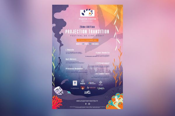 L'affiche du festival Projection Transition à Basse-Goulaine.