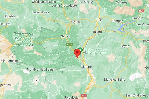 L'accident mortel s'est produit sur la commune de Mison dans les Alpes-de-Haute-Provence.