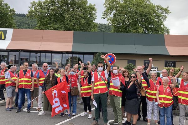 Les salariés grévistes sont soutenus par l'union départementale CGT 31.