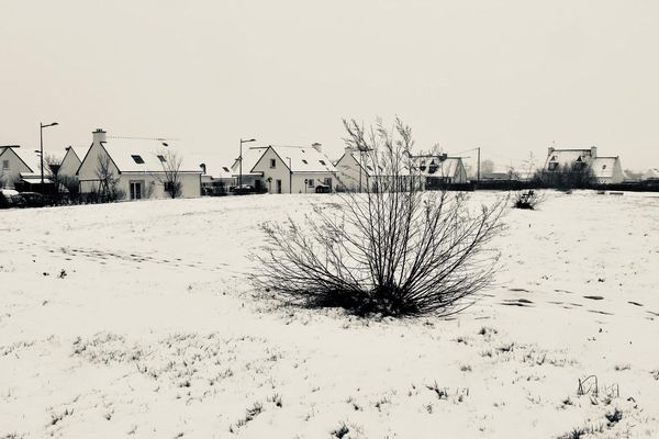 Neige à Plouguerneau