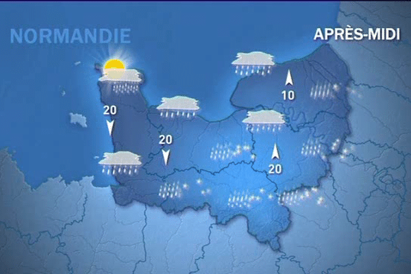 La pluie devrait laisser place à la neige en fin de journée dans l'Orne ce dimanche