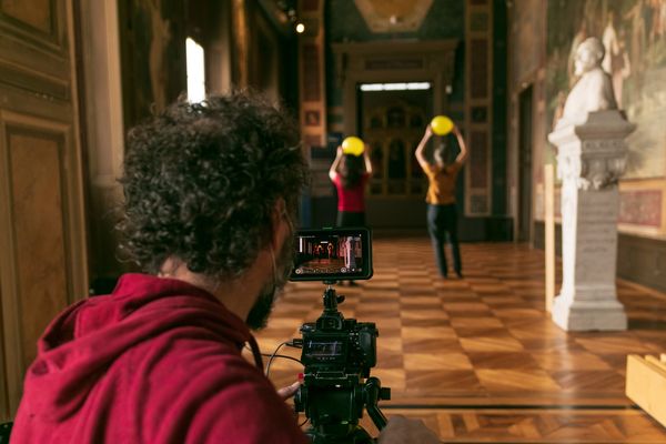 Captation de "Instants Doux" de la compagnie Trema, réalisée par Bulldog Audiovisuel au Musée de Picardie