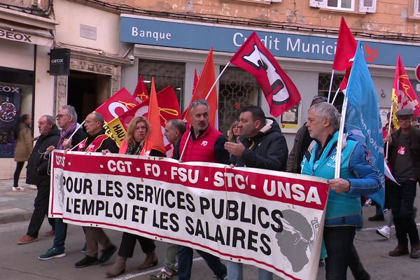 Les agents de la fonction publique sont en grève ce jeudi.