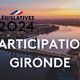 Les chiffres de la participation pour les élections législatives 2024 en Gironde - 33